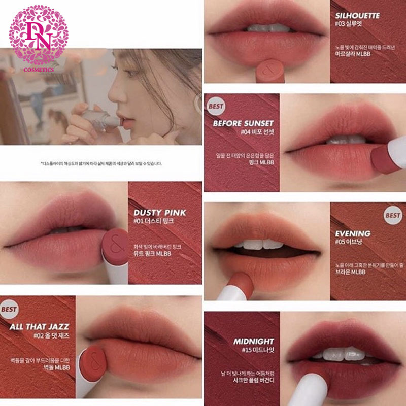 son-thoi-li-romand-new-zero-matte-lipstick-15-mau-do-nau-man