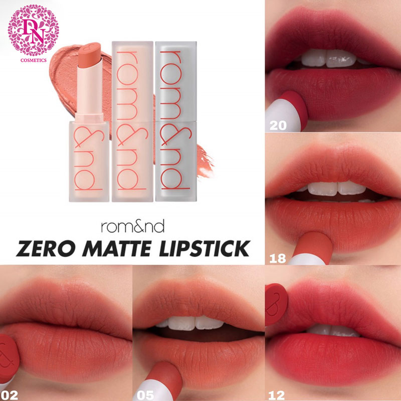 son-thoi-li-romand-new-zero-matte-lipstick-18-mau-do-cam-dat