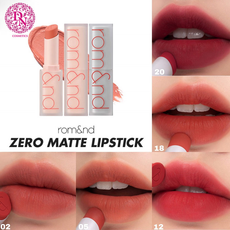 son-thoi-li-romand-new-zero-matte-lipstick-20-mau-hong-do-tuoi