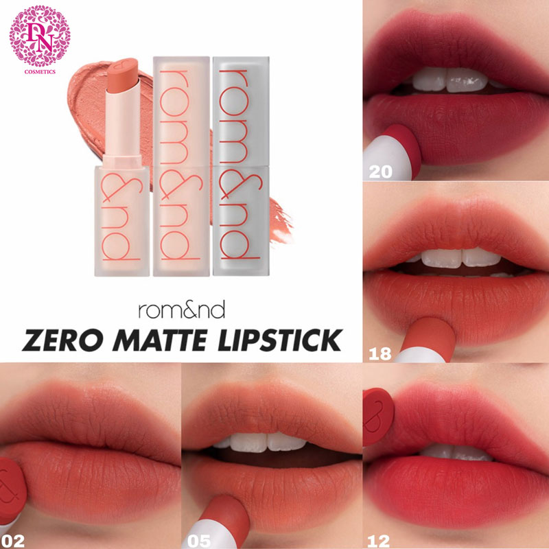 son-thoi-ly-romand-new-zero-matte-lipstick-02-mau-cam-gach