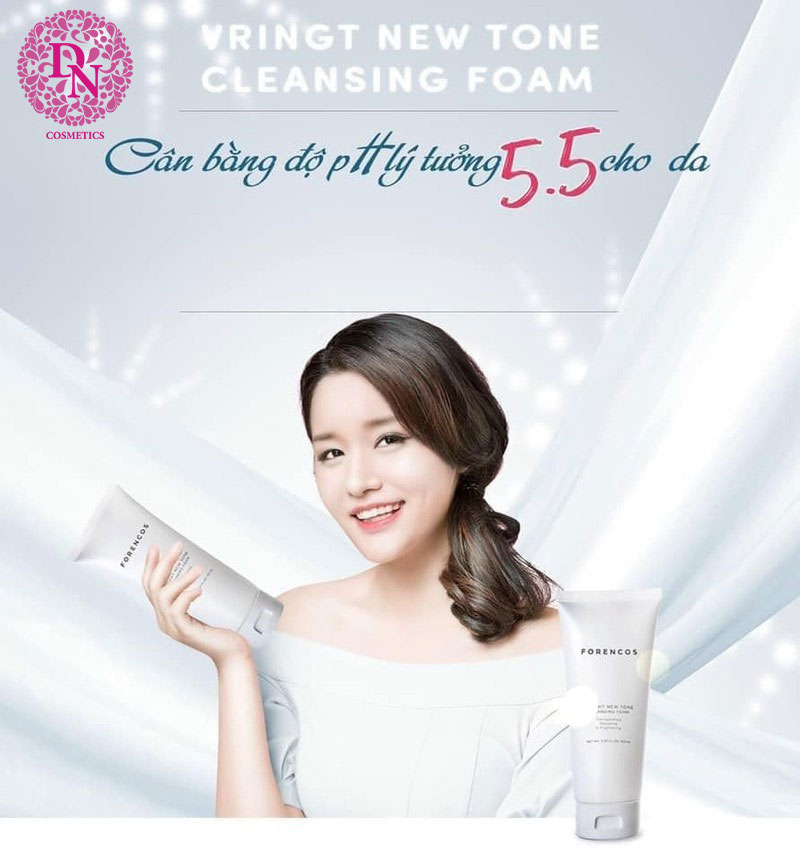 sua-rua-mat-lam-sang-da-forencos-v-right-new-tone-cleansing-foam-150ml